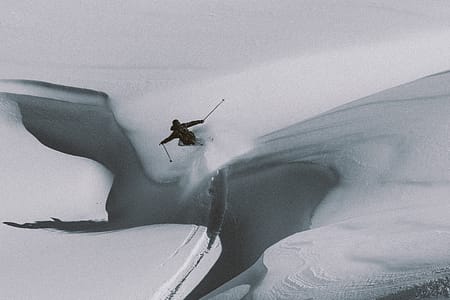 Image 3 of 3 - Yann Rausis Skiing