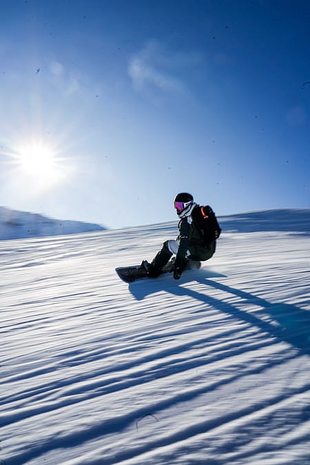 Image 1 of 3 - Sacha Balicco Snowboarding
