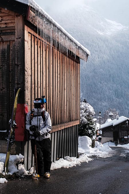 Image 2 of 3 - Johan Malmbeck Skiing