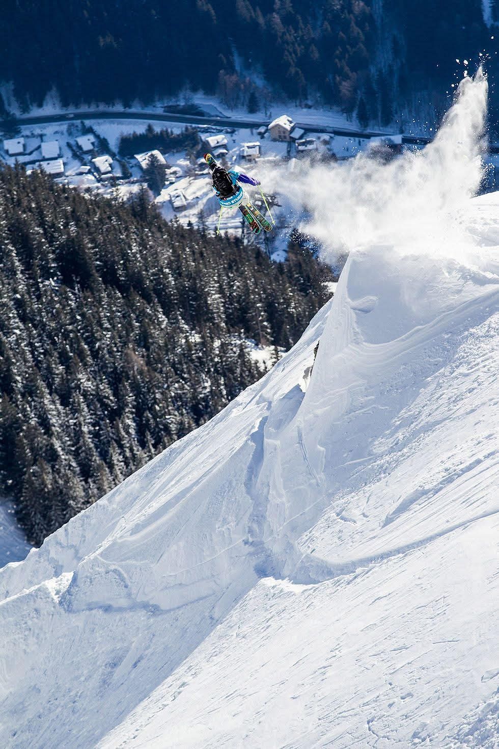 Image 2 of 3 - Fabio Studer Skiing