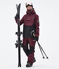 Doom W Ski Outfit Damen Burgundy/Black, Image 1 of 2