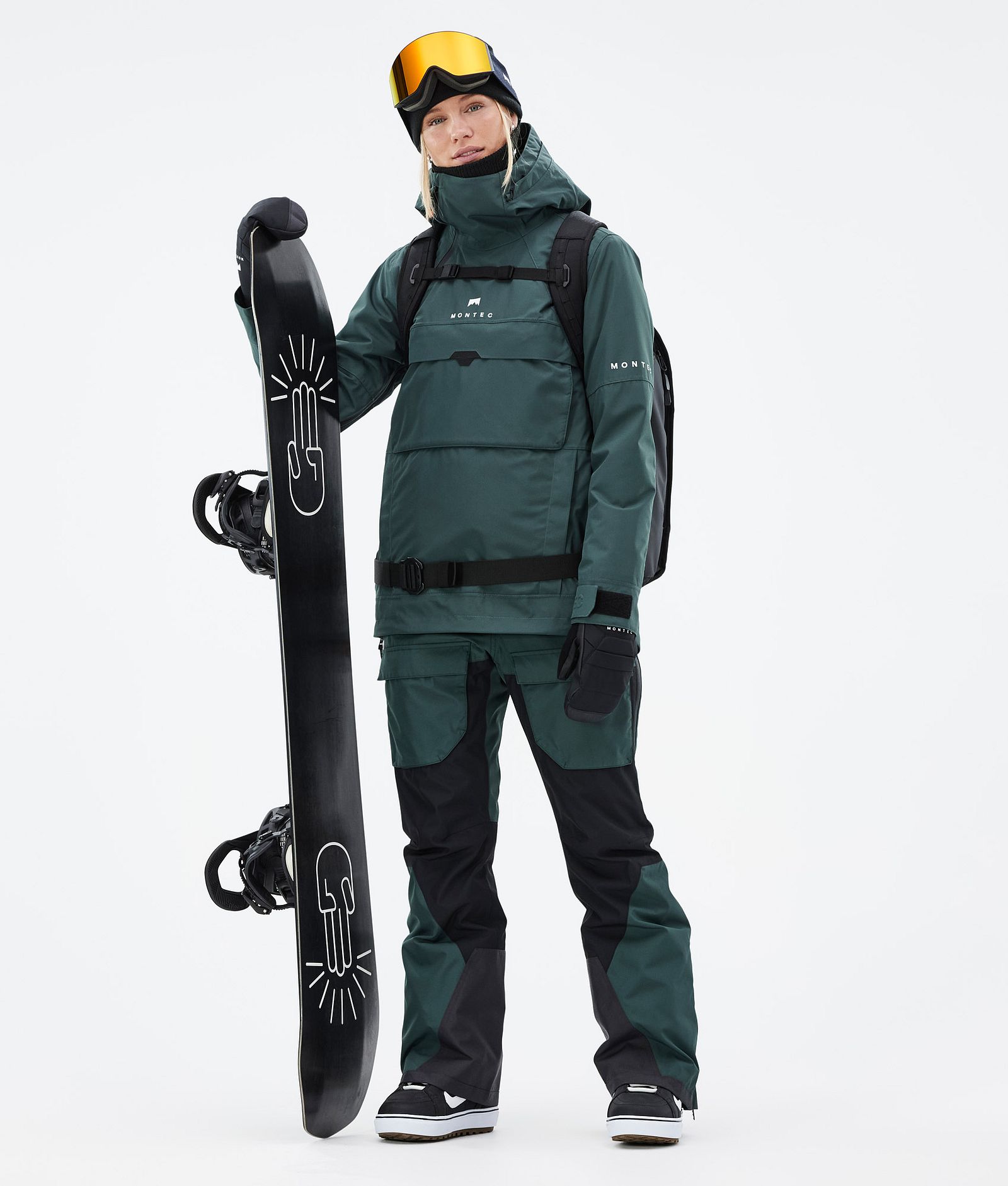 Dune W Snowboard Outfit Damen Dark Atlantic/Black, Image 1 of 2