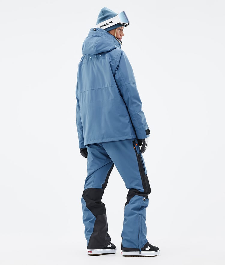 Doom W Snowboard Outfit Dames Blue Steel/Black