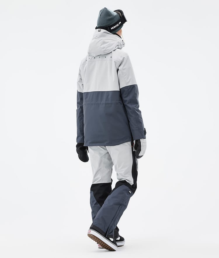 Dune W Snowboardový Outfit Dámské Light Grey/Black/Metal Blue, Image 2 of 2