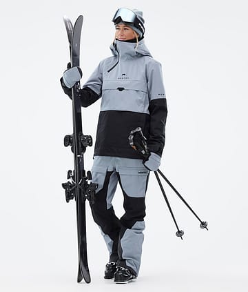 Dune W Ski Outfit Women Soft Blue/Black