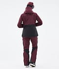 Moss W Outfit Snowboardowy Kobiety Burgundy/Black