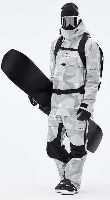 Dune Outfit Snowboardowy Mężczyźni Snow Camo