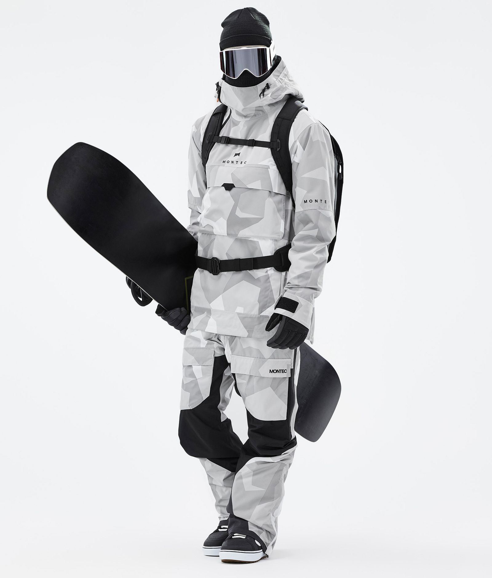 Dune Snowboard Outfit Herren Snow Camo
