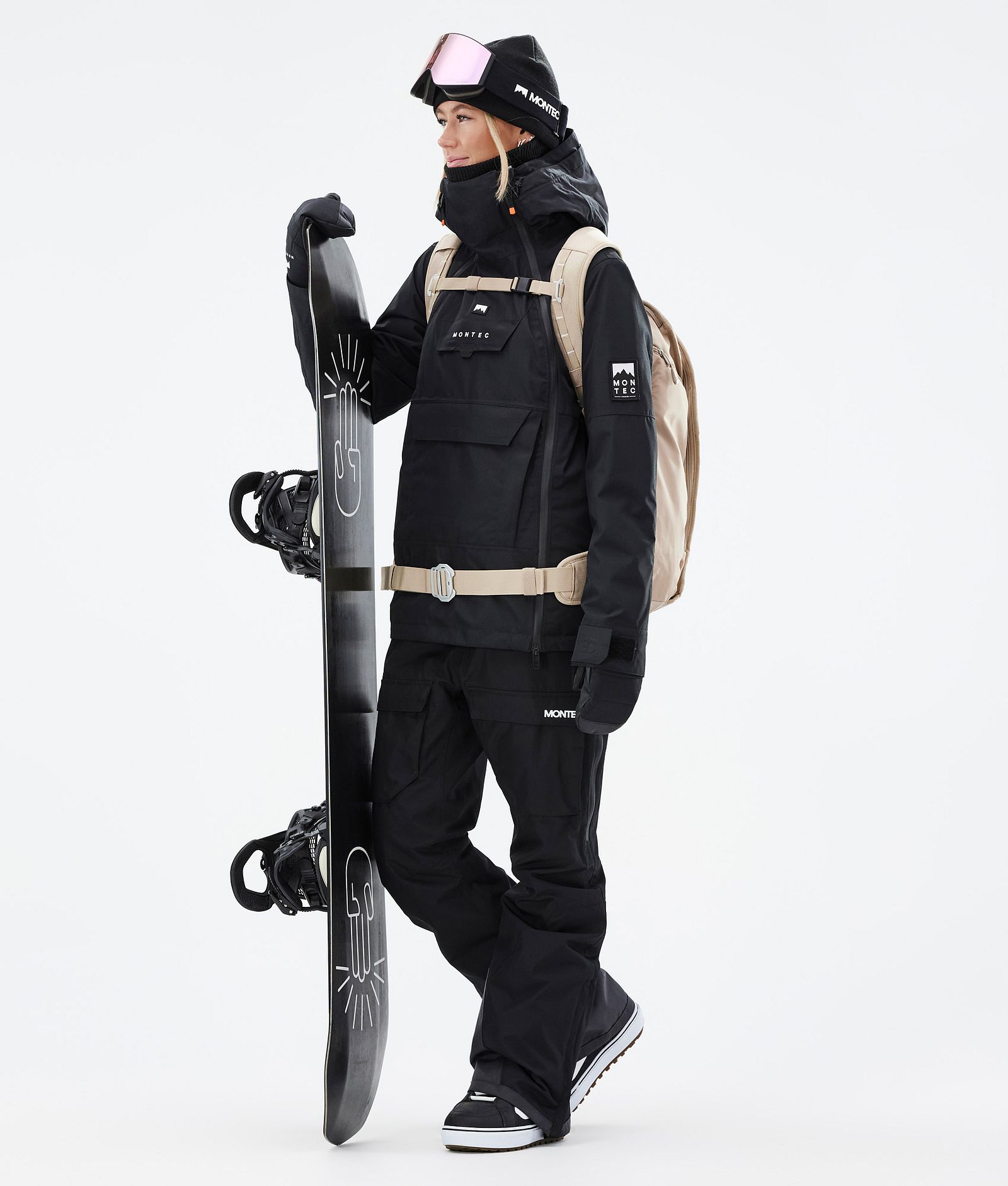 Doom W Outfit Snowboard Donna Black