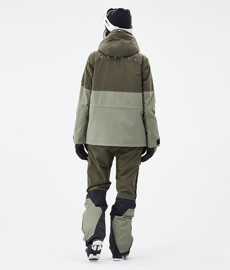 Doom W Outfit Ski Femme Olive Green/Black/Greenish