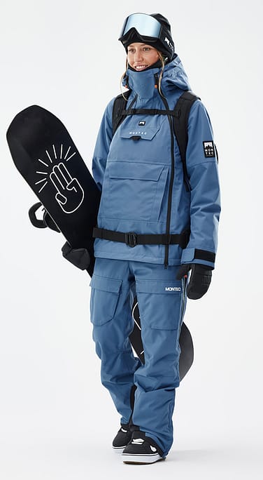 Doom W Snowboardový Outfit Dámské Blue Steel