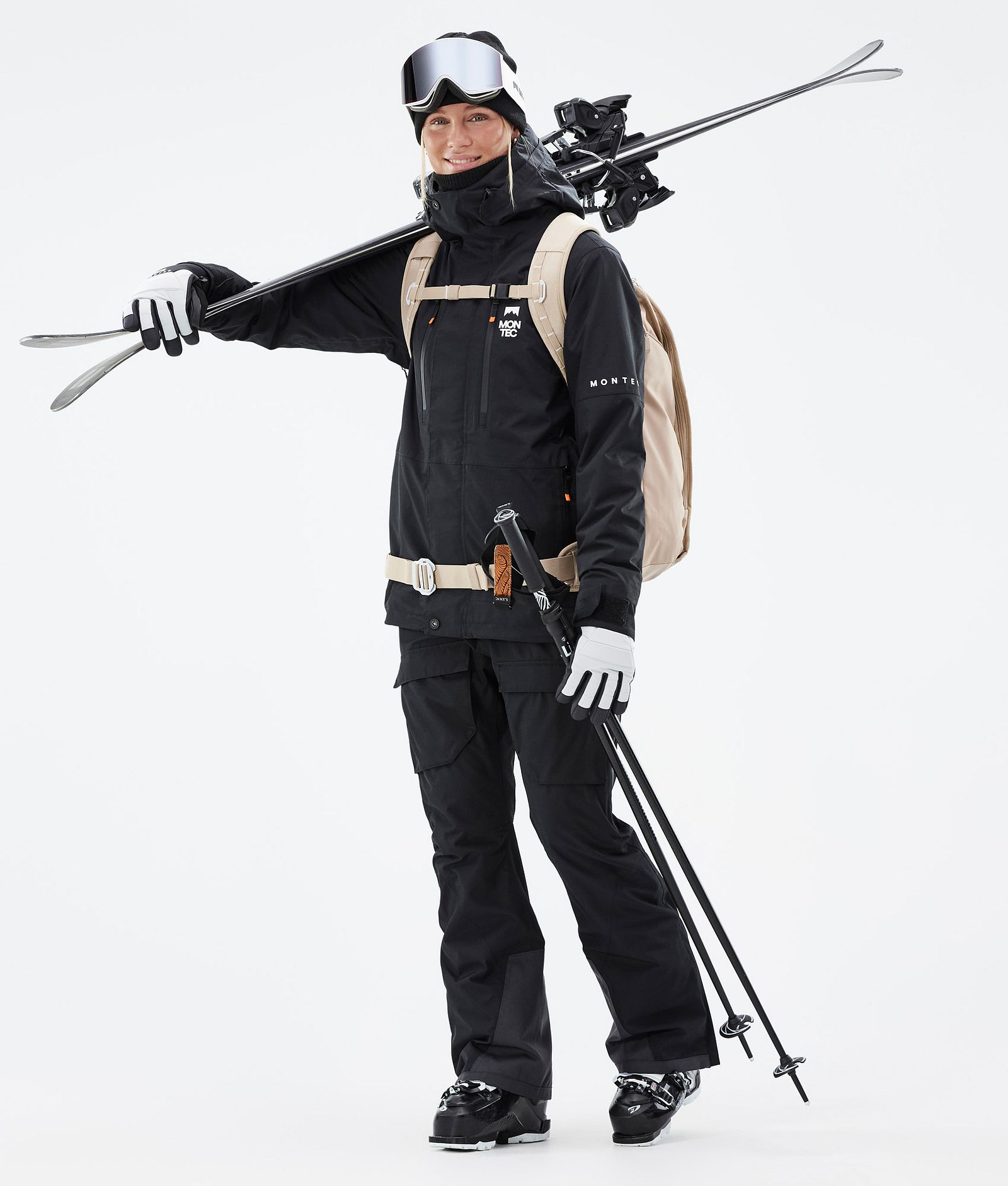 Fawk W Outfit de Esquí Mujer Black