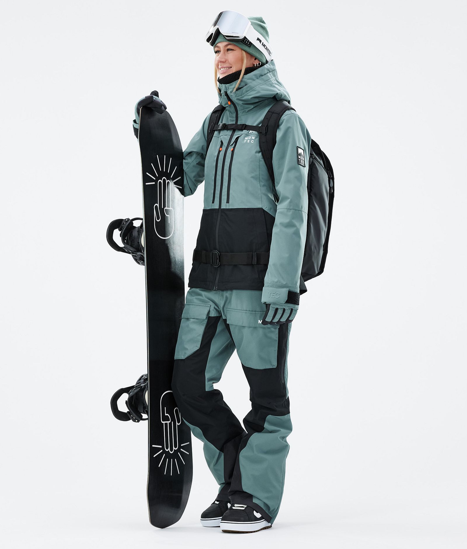 Moss W Snowboard Outfit Damen Atlantic/Black, Image 1 of 2