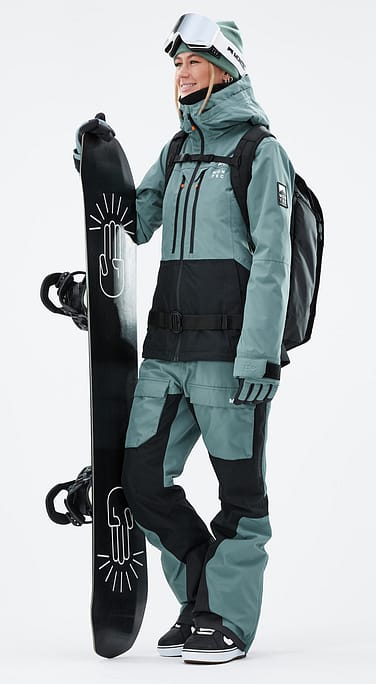 Moss W Snowboard Outfit Damen Atlantic/Black