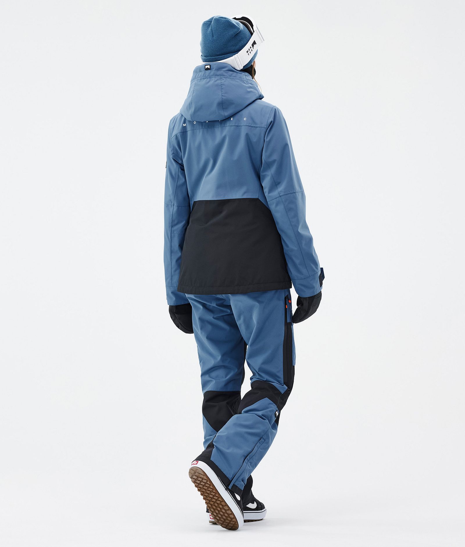 Moss W Snowboardový Outfit Dámské Blue Steel/Black