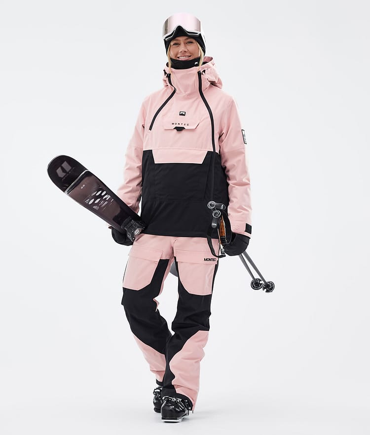 Doom W Ski Outfit Dames Soft Pink/Black