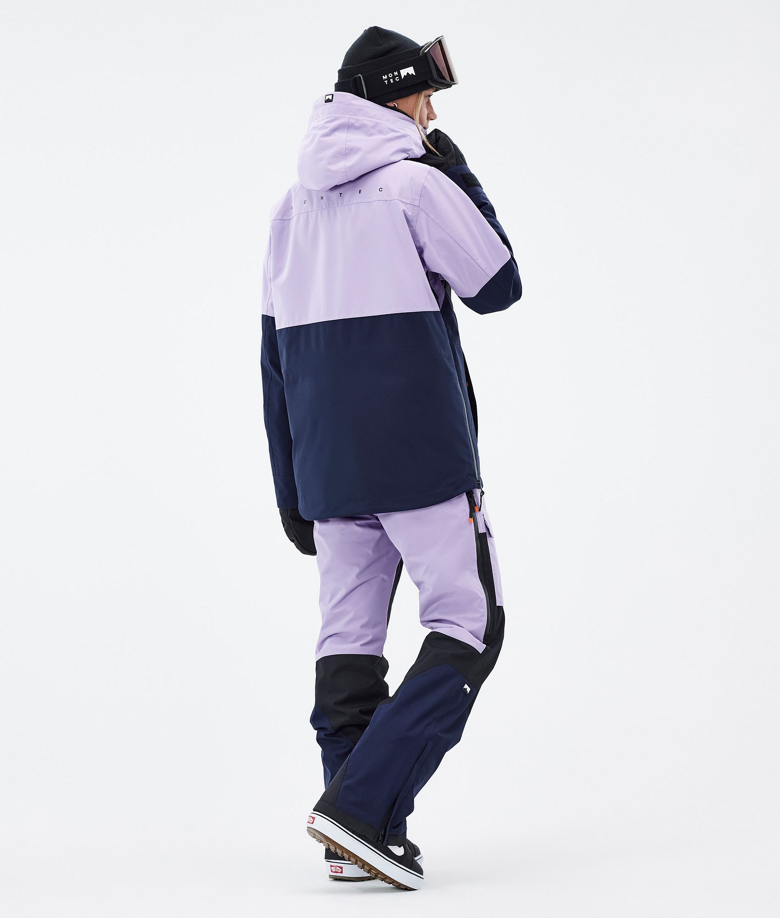 Dune W Snowboard Outfit Dame Faded Violet/Black/Dark Blue