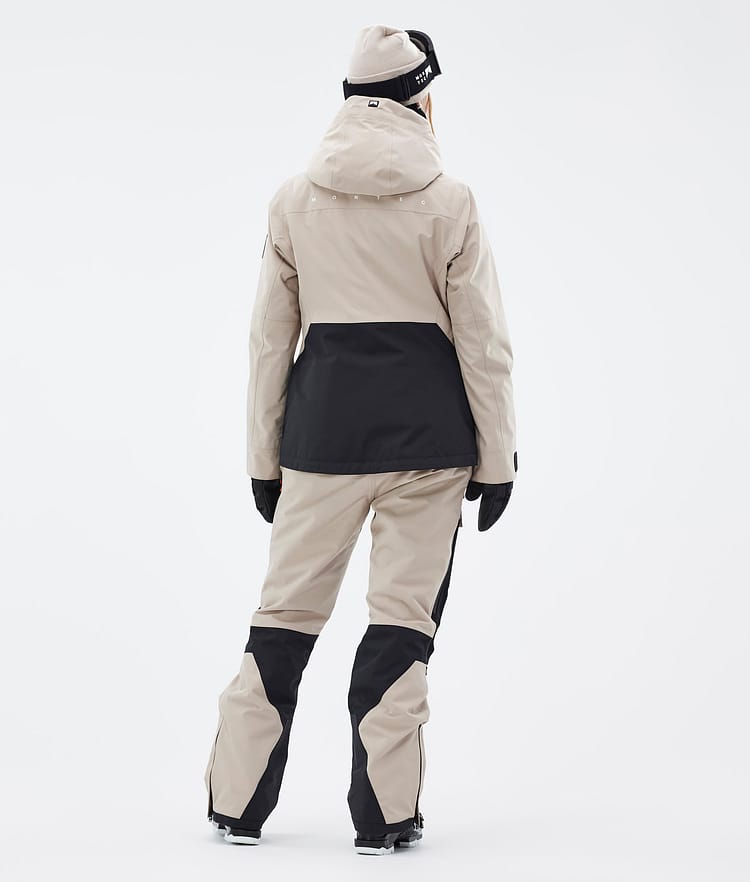 Moss W Outfit Ski Femme Sand/Black, Image 2 of 2