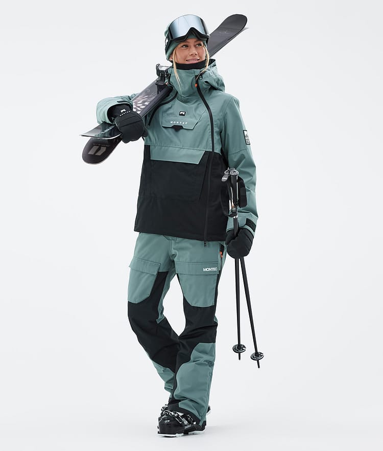 Doom W Ski Outfit Dames Atlantic/Black