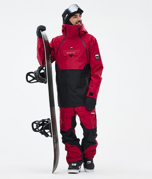 Doom Outfit Snowboardowy Deep Red/Black