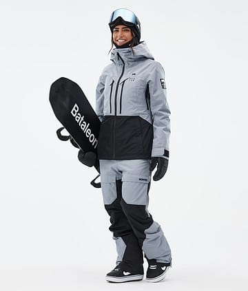 Moss W Snowboard Outfit Kvinna Soft Blue/Black