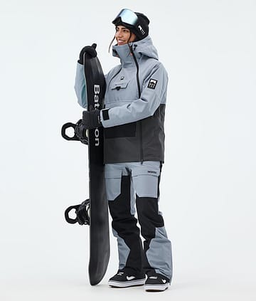 Doom W Snowboard Outfit Kvinna Soft Blue/Black/Phantom