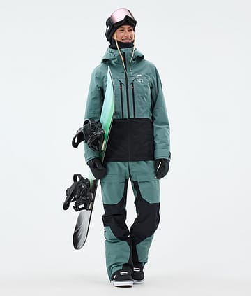 Moss W Outfit Snowboardowy Kobiety Atlantic/Black