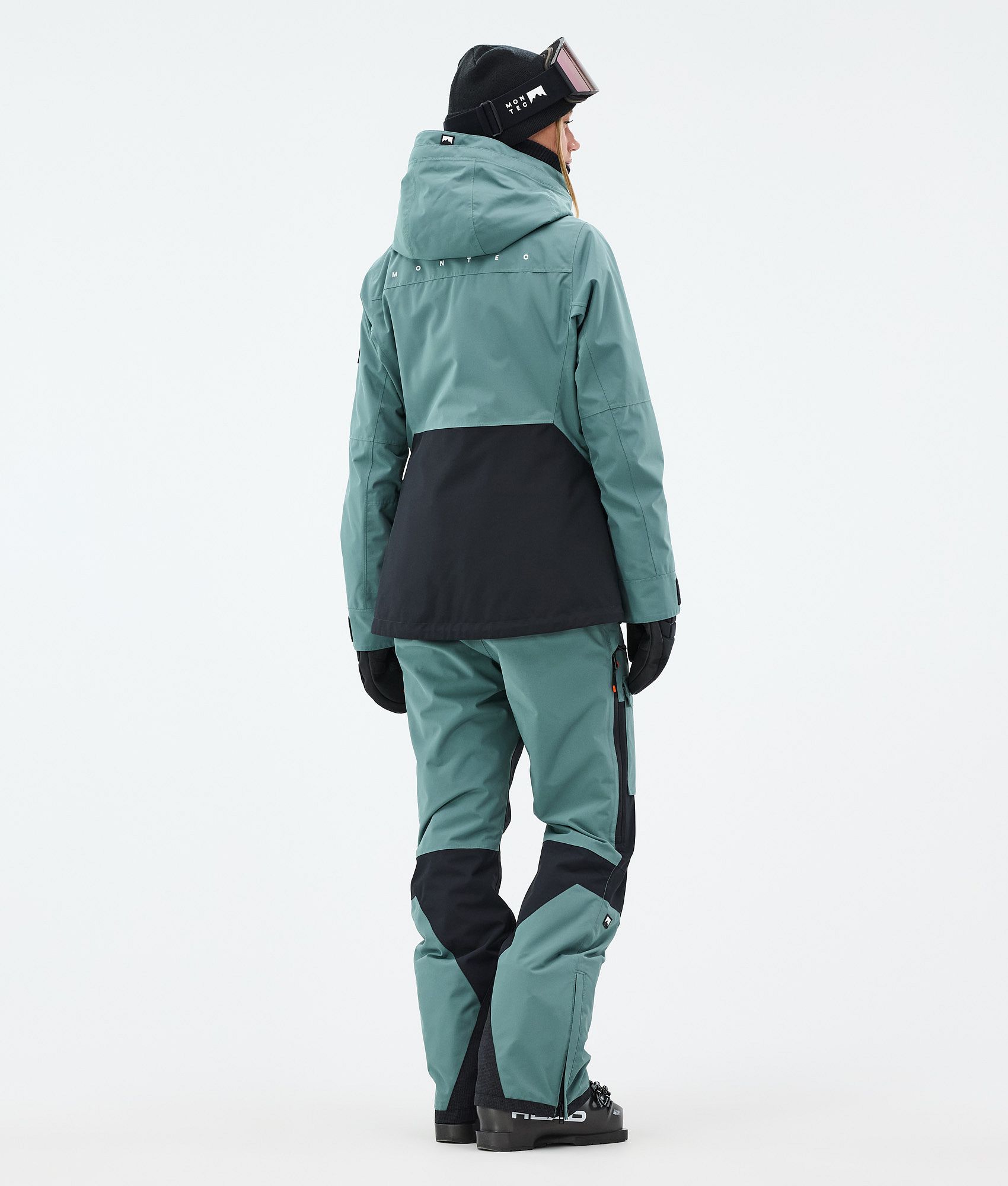 Montec Moss W Ski Outfit Women Atlantic/Black | Montecwear.com