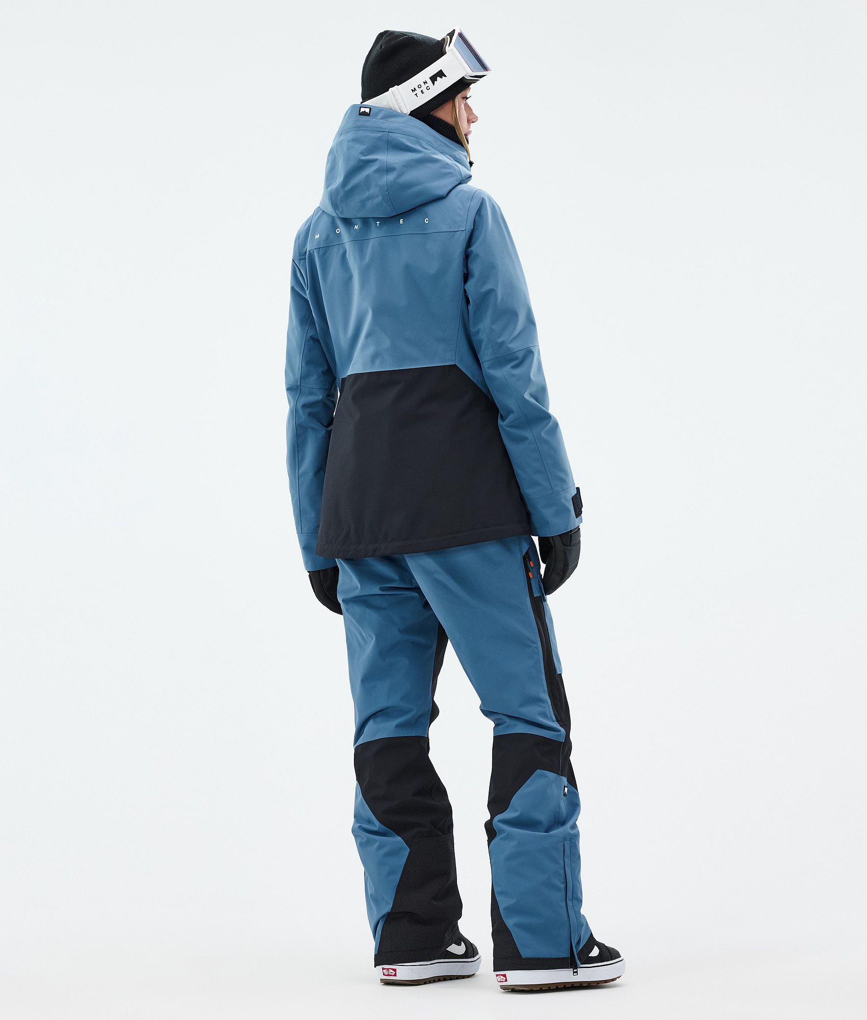Montec Moss W/Fawk W スノーボードウェアセット レディース Blue