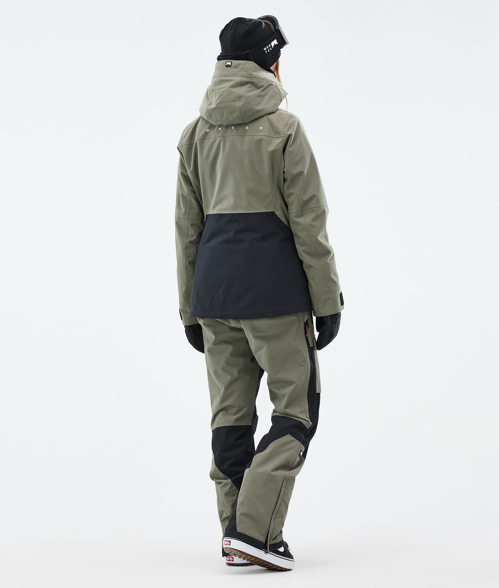 Montec Moss W/Fawk W Snowboard Outfit Women Greenish/Black