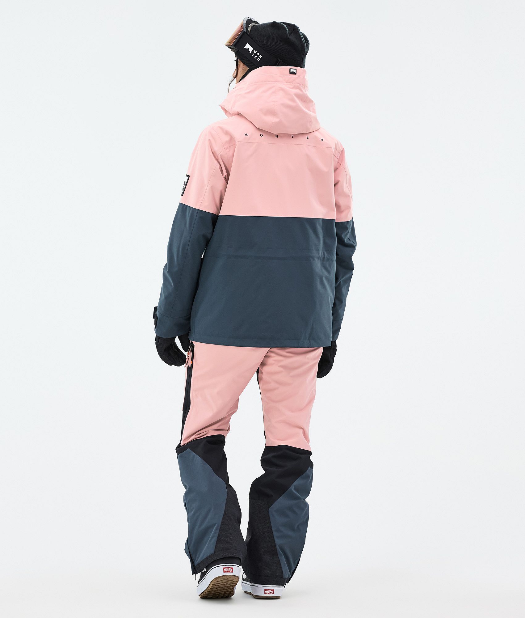 Montec Doom W/Fawk W スノーボードウェアセット レディース Soft Pink