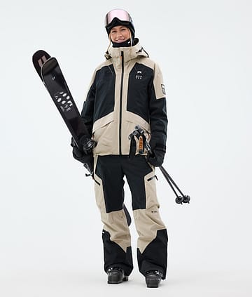 Morpheus W Ski Outfit Femme Sand/Black