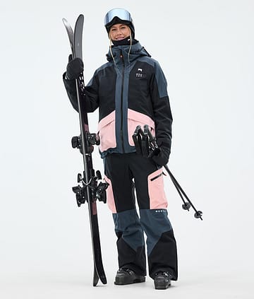 Morpheus W Skidoutfit Dam Metal Blue/Black/Soft Pink