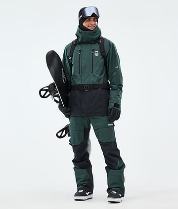 Fawk Snowboardoutfit Herre Dark Atlantic/Black