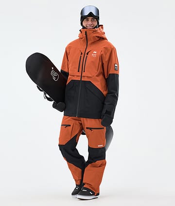 Arch Outfit de Snowboard Hombre Burned Orange/Black