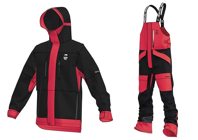 Montec jacket pants repair zones Montec jacket pants repair zones